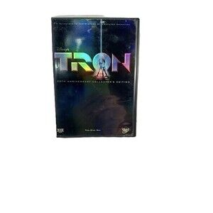 Tron 20th Anniversary Collectors Edition DVD Two Disc Set Very Good Condition